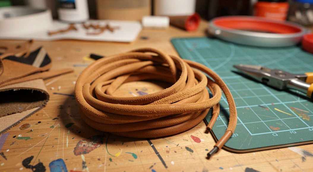 Materials related to leather and suede cord